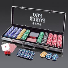 Pokerowe etony Piatnik z nominaami - komplet 500 sztuk