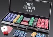 Pokerowe Żetony Piatnik z nominałami - komplet 100 sztuk